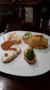 Pintxos, San Sebastian - Donostia, Hiszpania, Kraj BaskÃ³w 2015